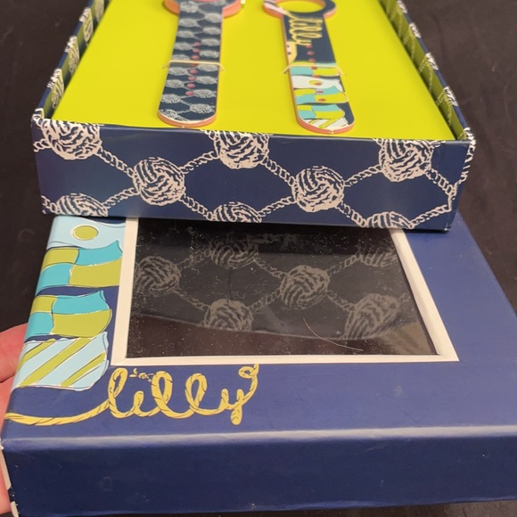 Lilly Pulitzer NEW Interchangeable Watch Set & Was ch Batter, You’re Flagged - Picture 7 of 8